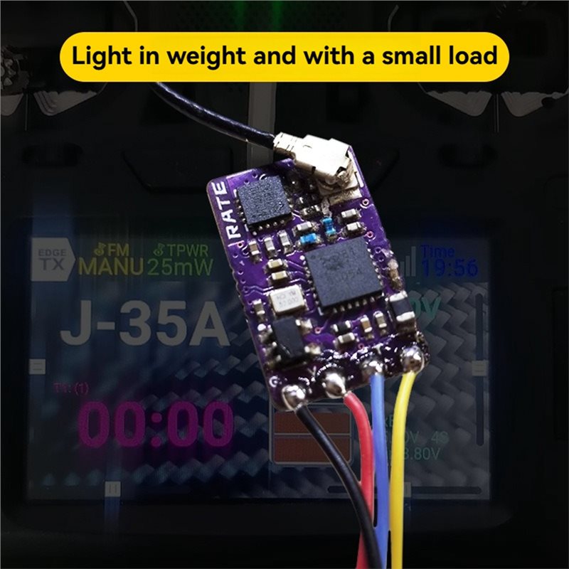 Fpv Drone Antenna - Mükemmel-ELRS 2.4G Nano Alıcı CRSF/SBUS 25-500