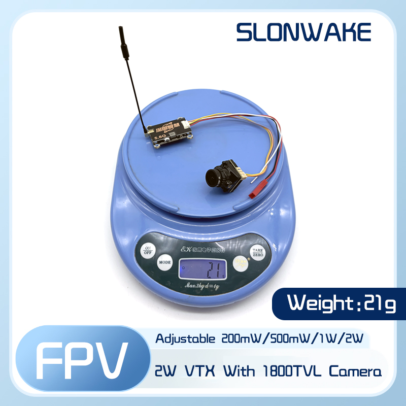 SLONWAKE 5.8G 56CH 2W verici V - Fpv Drone Receiver incelemesi ve fiyatı