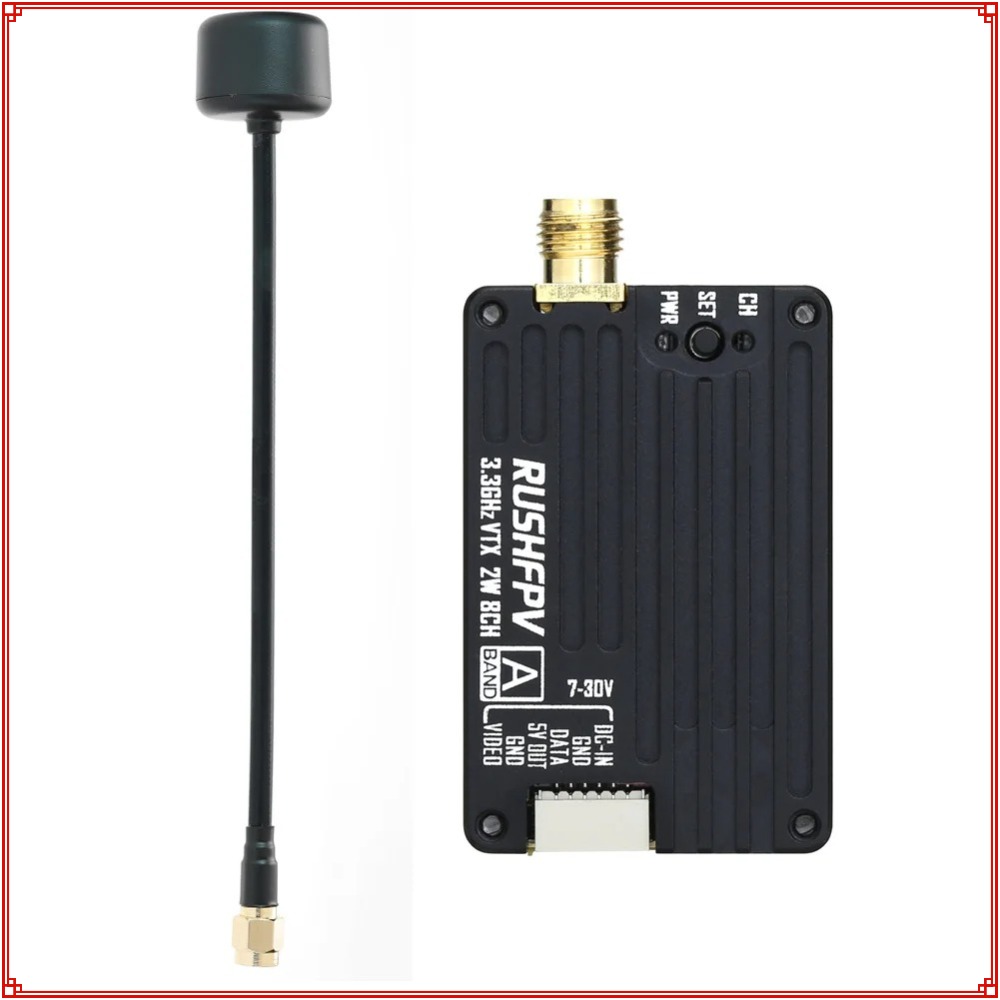 2026 Yeni RUSHFPV 3.3G 2W VTX  - Fpv Drone Receiver incelemesi ve fiyatı