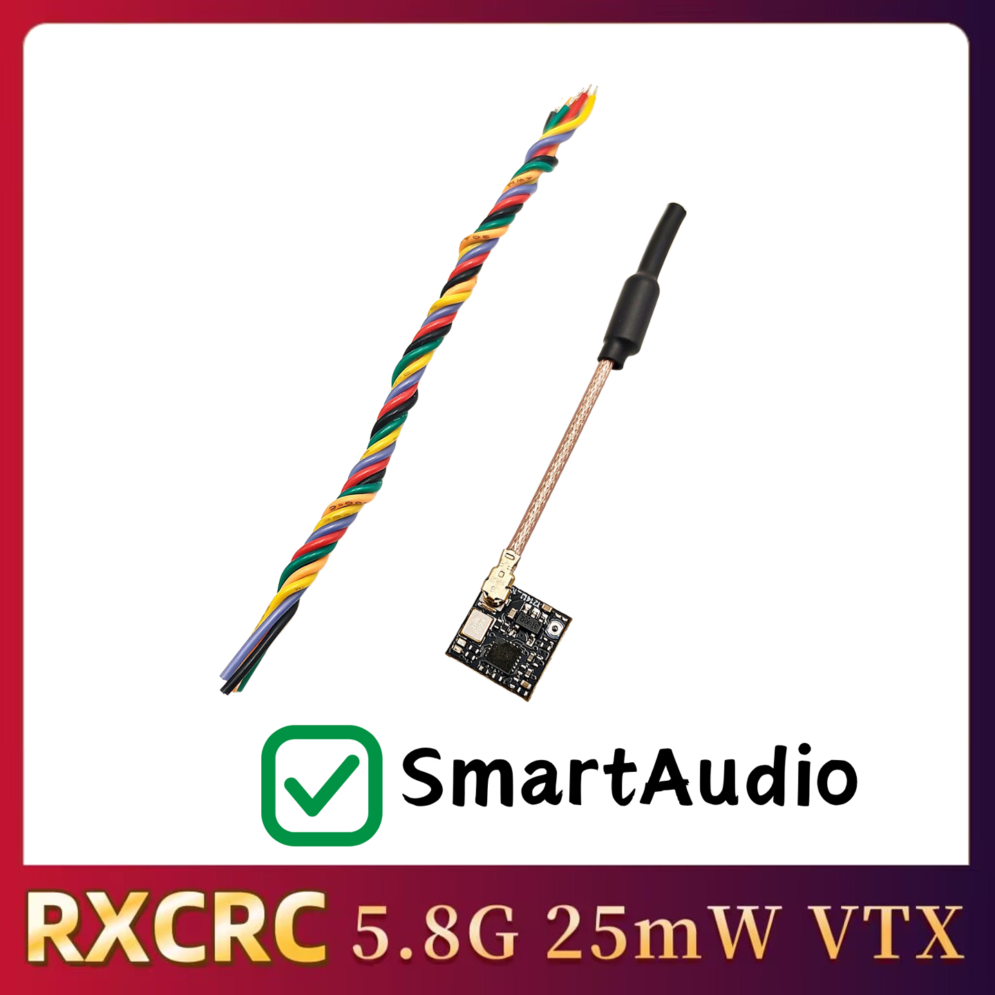 RXCRC 5.8GHz 48CH FPV 25mW Ana - Fpv Drone Receiver incelemesi ve fiyatı